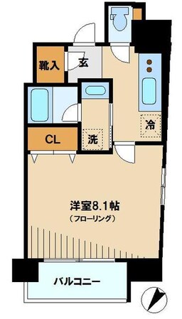 スカイコートパレス駒沢大学の物件間取画像